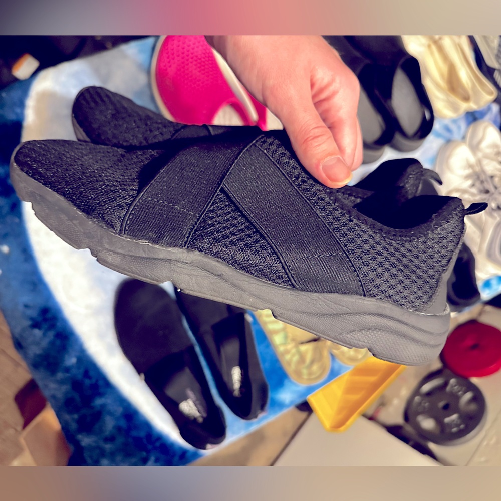 Women’s Champion Rival slip on sneakers, size 10.